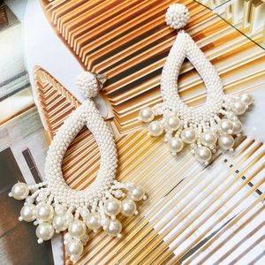 Anthropologie BHLDN | pearlescent earrings